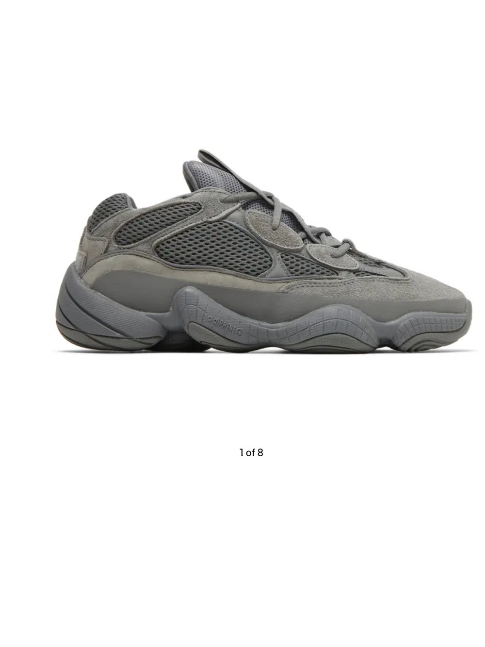 Grey Yeezy 500